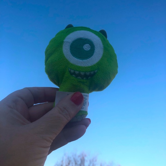 Mike Wazowski Plush Figure Key Chain Holder - Picture 2 of 5